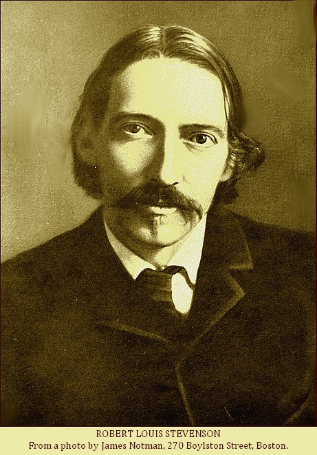 Archive portrait of Robert Louis Stevenson